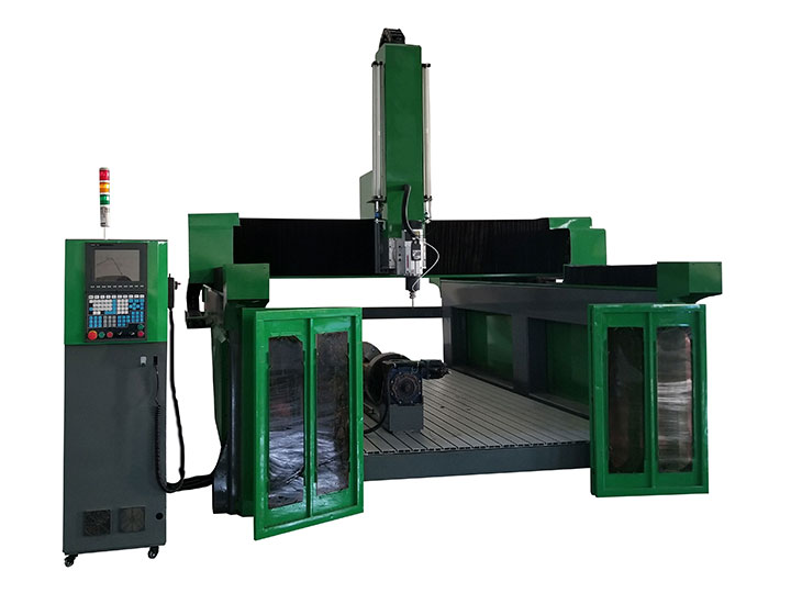 適用于泡沫、木材、鋁模具制造的四軸 EPS數控雕刻機