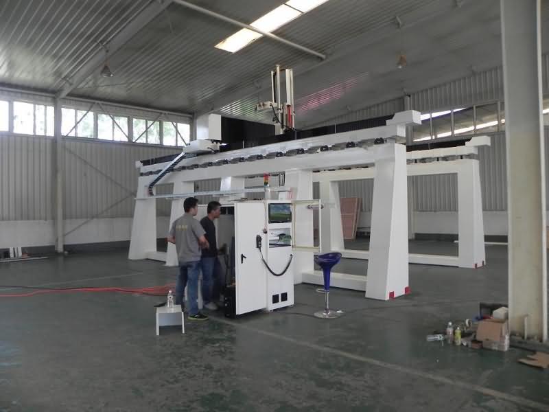 大型龍門五軸數控雕刻機 大型龍門五軸數控雕刻機