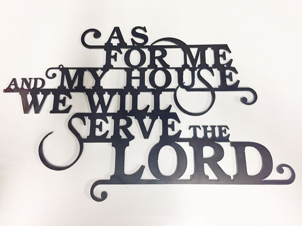 等離子切割金屬字母