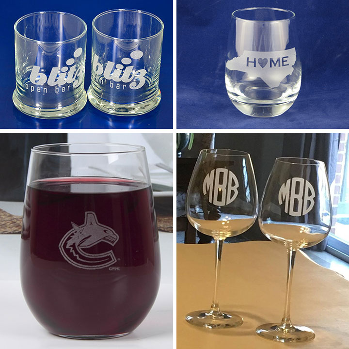 紫外激光打標酒杯 紫外激光打標酒杯