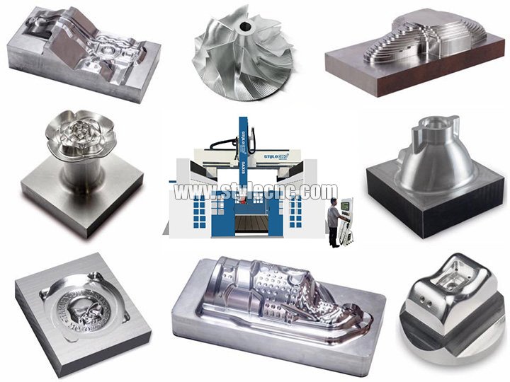 用于模具制造項目的五軸數控雕刻機機 用于模具制造項目的五軸數控雕刻機機