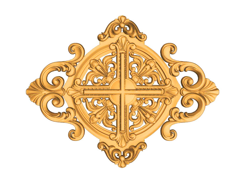 免費 3D 木制裝飾品 STL數控雕刻機文件