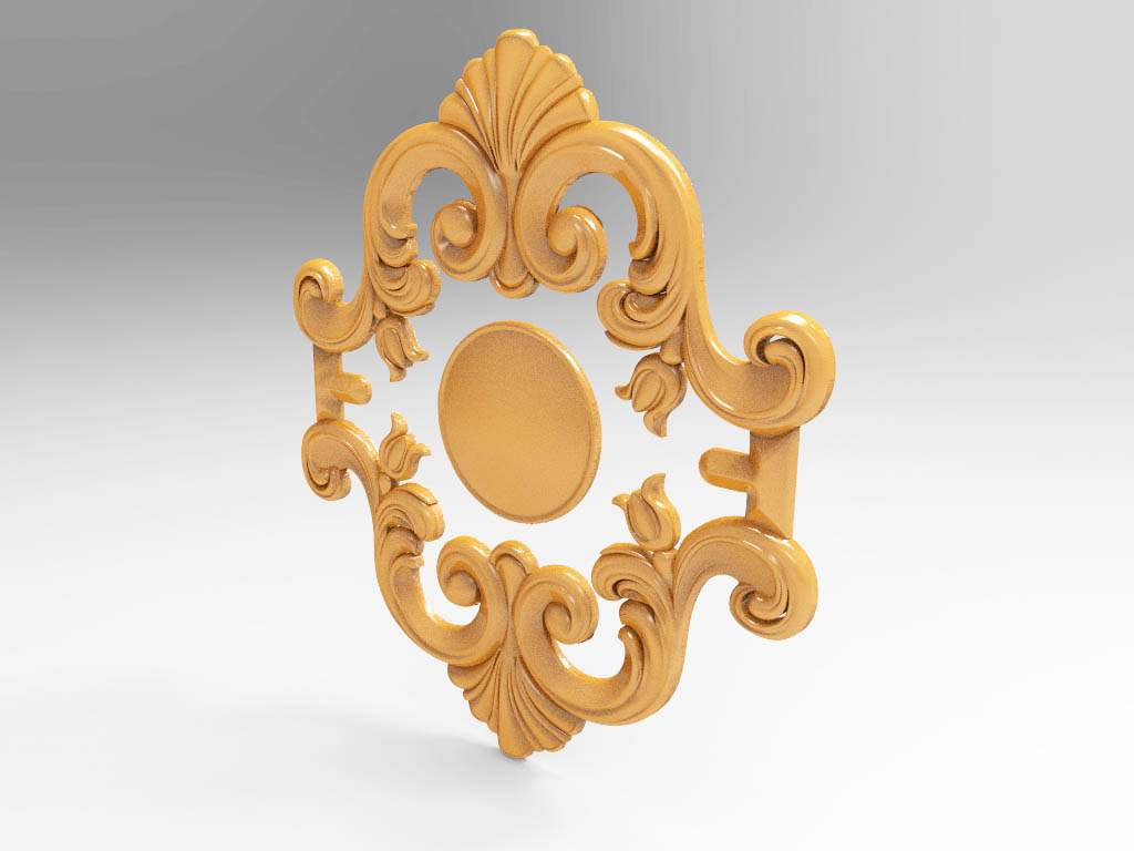 CNC木工雕刻機 3D 家居裝飾設(shè)計 STL 檔