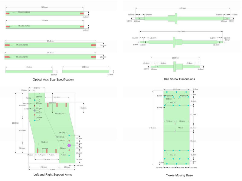 數(shù)控雕刻刻機圖紙