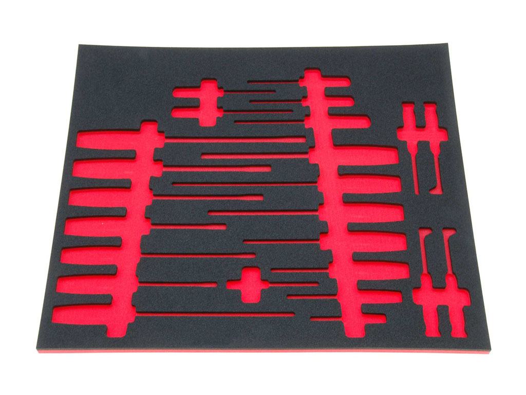 激光切割 EVA 泡沫工具收納盒