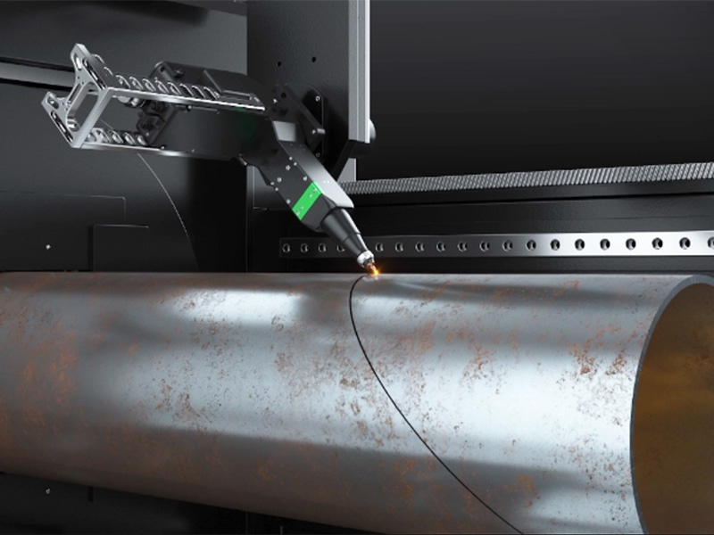 斜口管激光切割頭