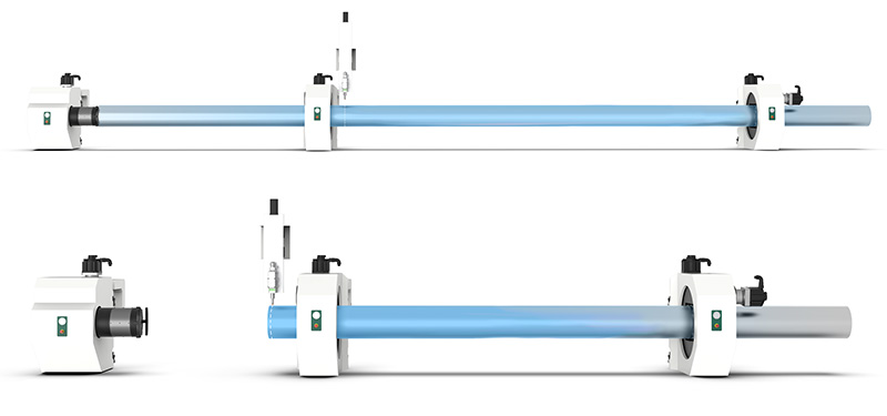 三卡盤激光切管機 三卡盤激光切管機