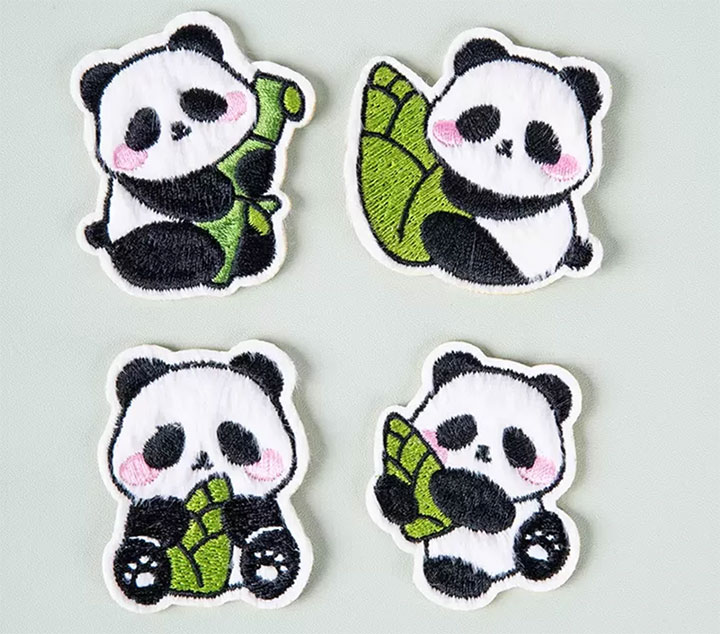 激光切割刺繡徽章 激光切割刺繡徽章