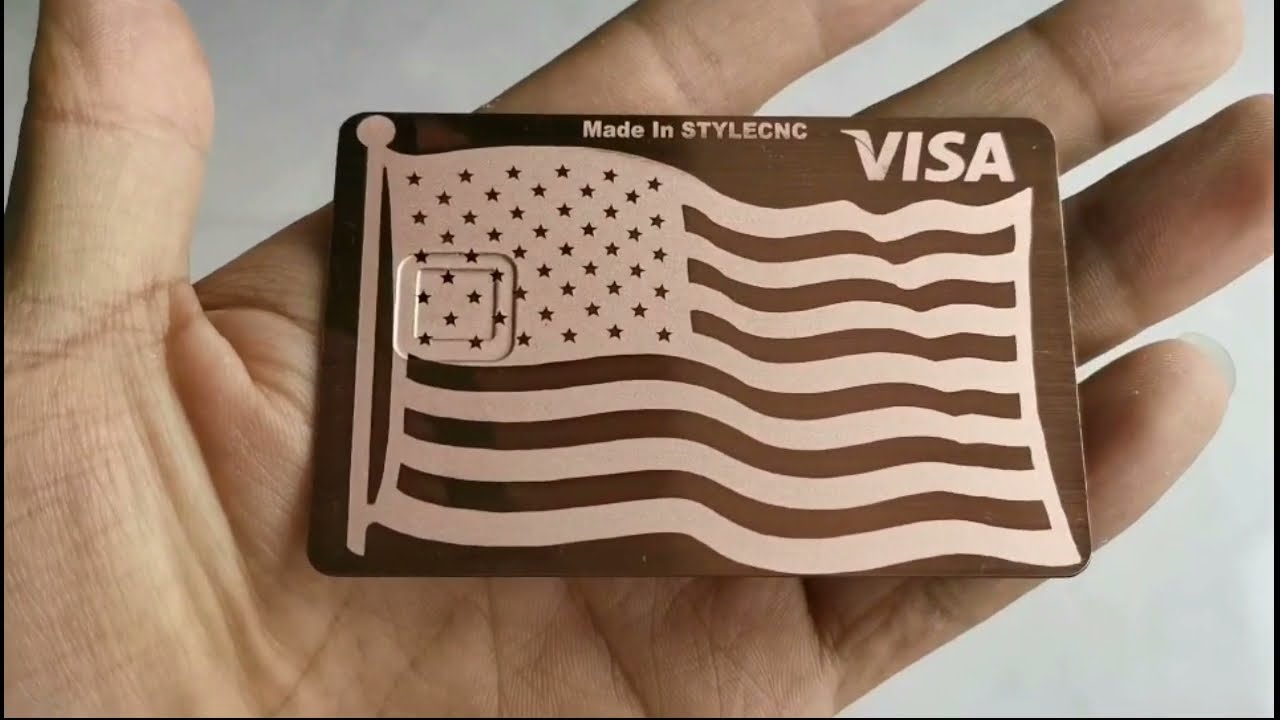 如何使用激光雕刻機 DIY 金屬信用卡? 如何使用激光雕刻機 DIY 金屬信用卡?