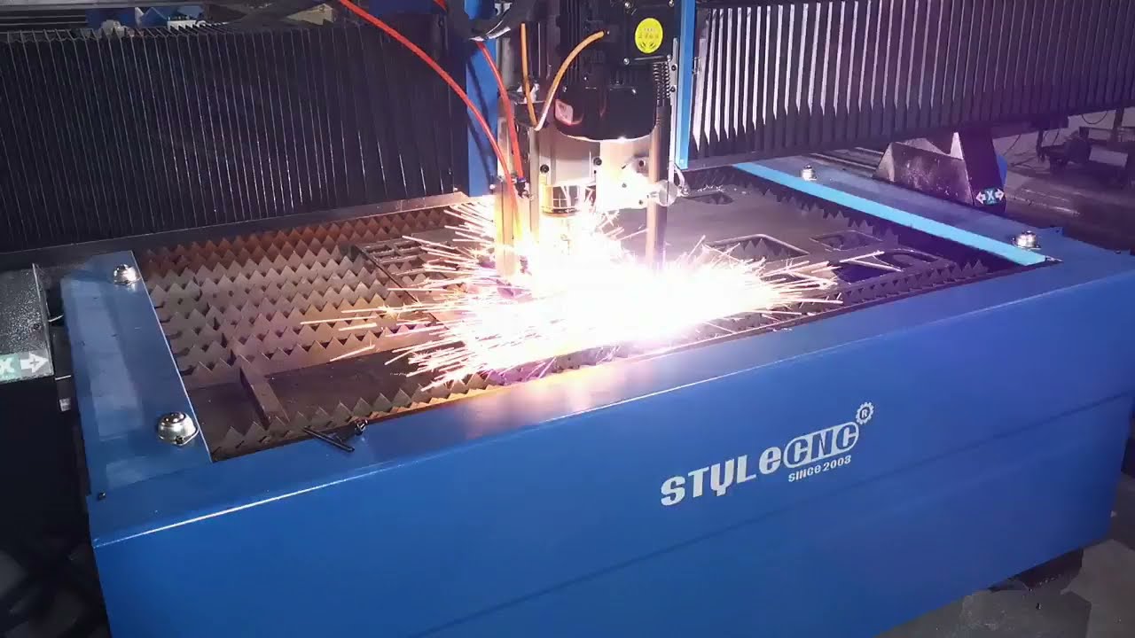 用于金屬切割和鉆孔的精密數(shù)控等離子切割工作臺 用于金屬切割和鉆孔的精密數(shù)控等離子切割工作臺