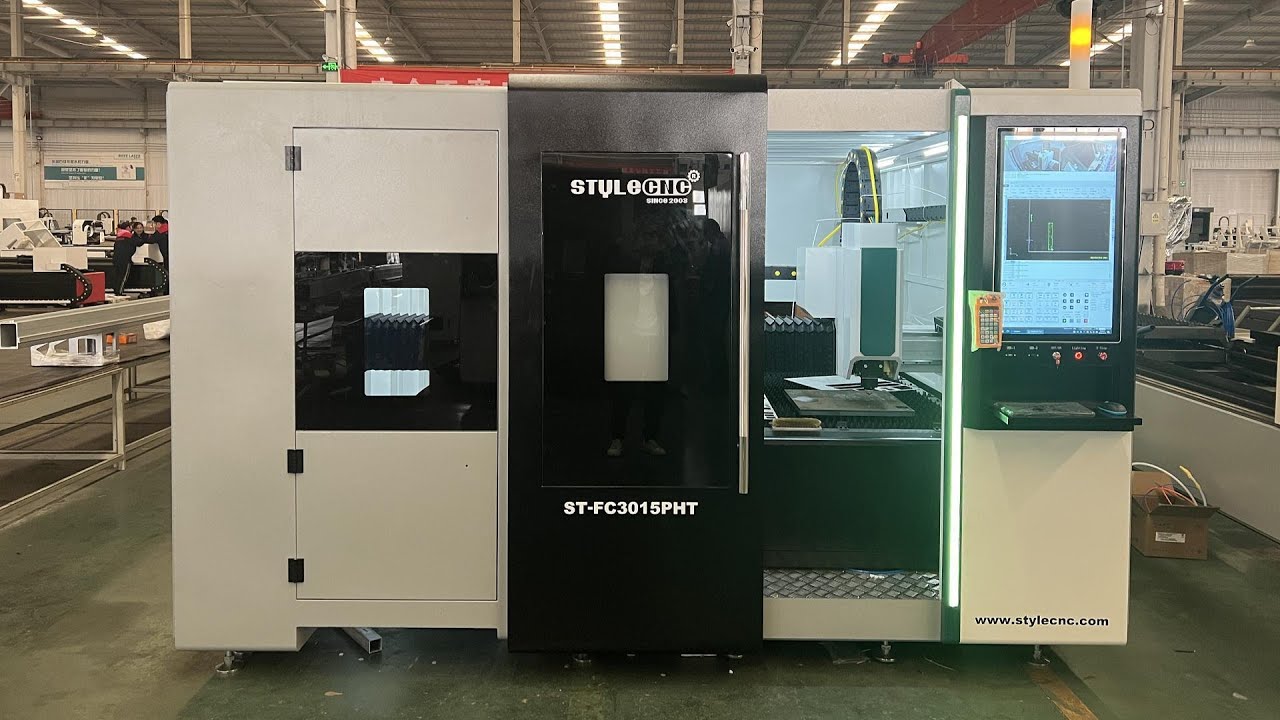 5x10光纖激光金屬切割機(jī),帶全封閉式保護(hù)殼 5x10光纖激光金屬切割機(jī),帶全封閉式保護(hù)殼